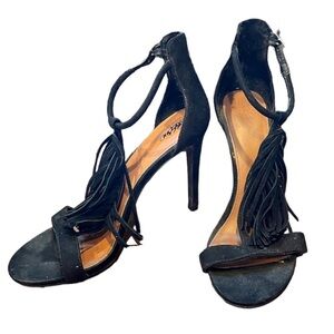 Mossimo Black Tassel Heels